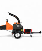 Crary Bearcat CH911DH 9 Inch Hydraulic Towable Wood Chipper - Kubota Diesel 24.8 HP Engine D