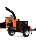 Crary Bearcat CH911DH 9 Inch Hydraulic Towable Wood Chipper - Kubota Diesel 24.8 HP Engine E