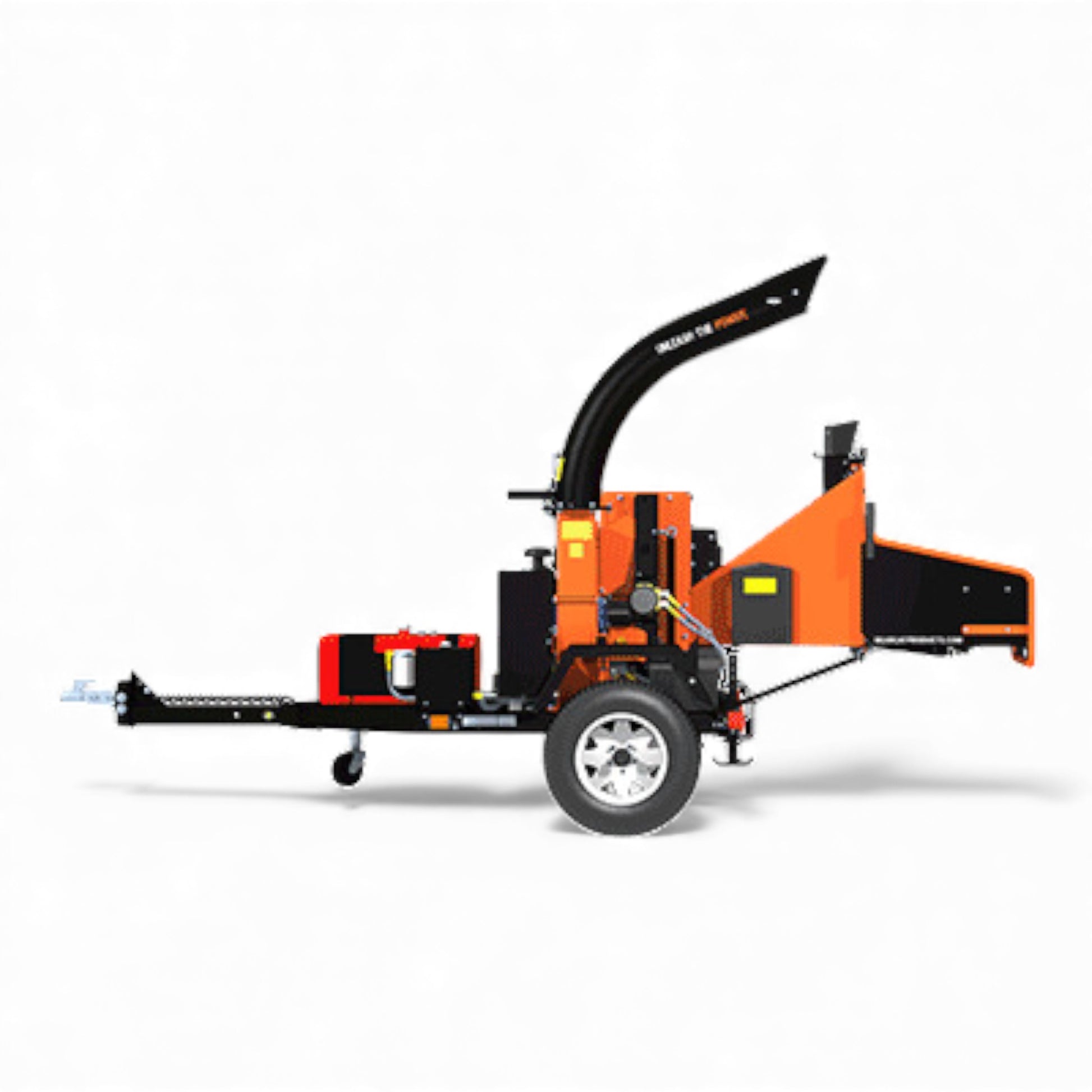 Crary Bearcat CH911DH 9 Inch Hydraulic Towable Wood Chipper - Kubota Diesel 24.8 HP Engine G