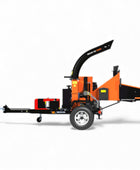 Crary Bearcat CH911DH 9 Inch Hydraulic Towable Wood Chipper - Kubota Diesel 24.8 HP Engine G