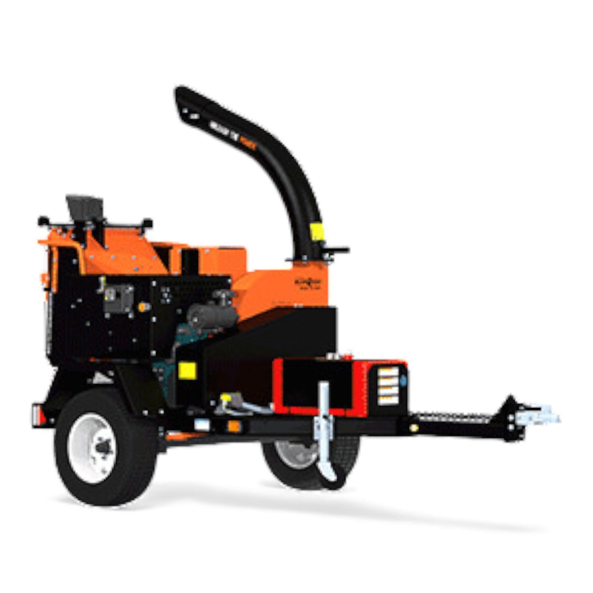 Crary Bearcat CH911DH 9 Inch Hydraulic Towable Wood Chipper - Kubota Diesel 24.8 HP Engine K