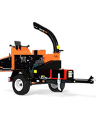 Crary Bearcat CH911DH 9 Inch Hydraulic Towable Wood Chipper - Kubota Diesel 24.8 HP Engine L