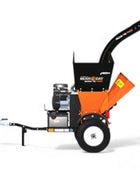 Crary Bearcat SC5627B 5 Inch Towable Wood Chipper/Shredder - Briggs & Stratton Vanguard 23 HP Engine C
