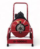 D100C - Limpiador de desagües con alimentación eléctrica de 100 pies