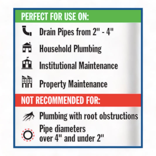 DC50 50 Foot Drain Cleaner