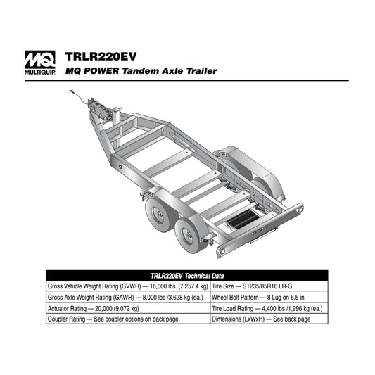 MQ Power WhisperWatt DCA220SSJU4F3 Super-Silent Generator