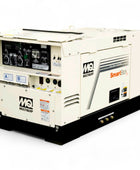 Multiquip DLW330X2 Welder/Generator: A heavy-duty 340-amp welding machine with a 10.5 kW 120/240 V generator output, Tier 4 Kubota diesel engine, and dual-operator capability