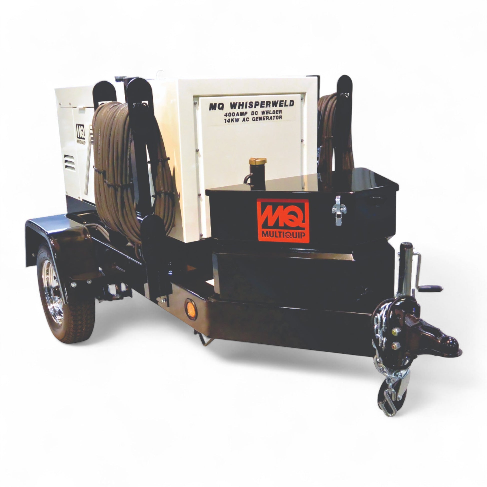 Multiquip DLW400ESA4 400-amp welder/14 kW 120/240 V generator with Tier-4 diesel engine