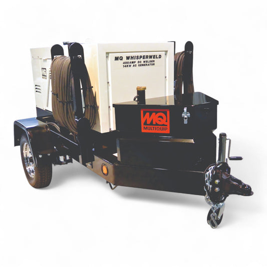 Multiquip DLW400ESA4 400-amp welder/14 kW 120/240 V generator with Tier-4 diesel engine