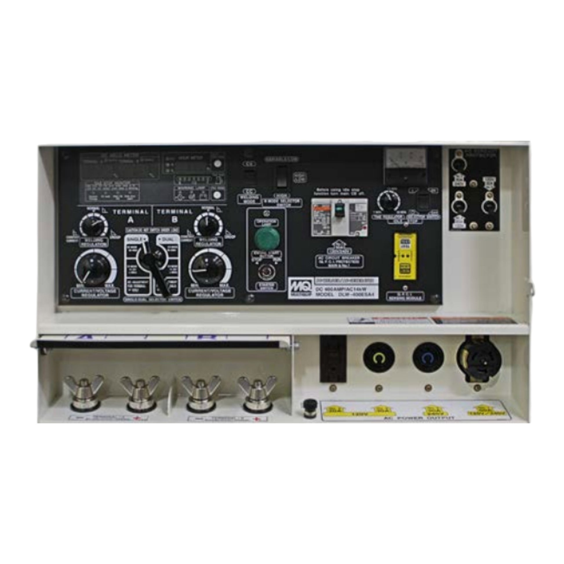 Multiquip DLW400ESA4 400-amp welder/14 kW 120/240 V generator with Tier-4 diesel engine