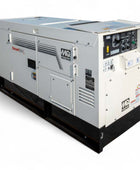 Multiquip DLW500ESA4 Welder/Generator High-output 500 amp welder with 14 kW 120/240 V generator, dual-operator capable, Tier 4 Isuzu diesel engine, Smart Stick & E-Mode features, and full GFCI-protected panel