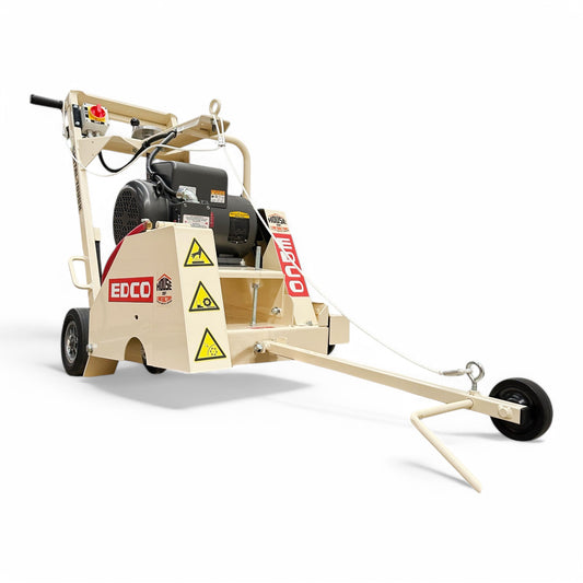 EDCO DS18E 18 Inch Electric Walk-Behind Saw - Downcut