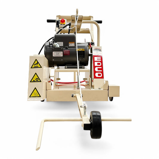 EDCO DS18E Scie électrique à conducteur marchant de 18 pouces – Coupe descendante