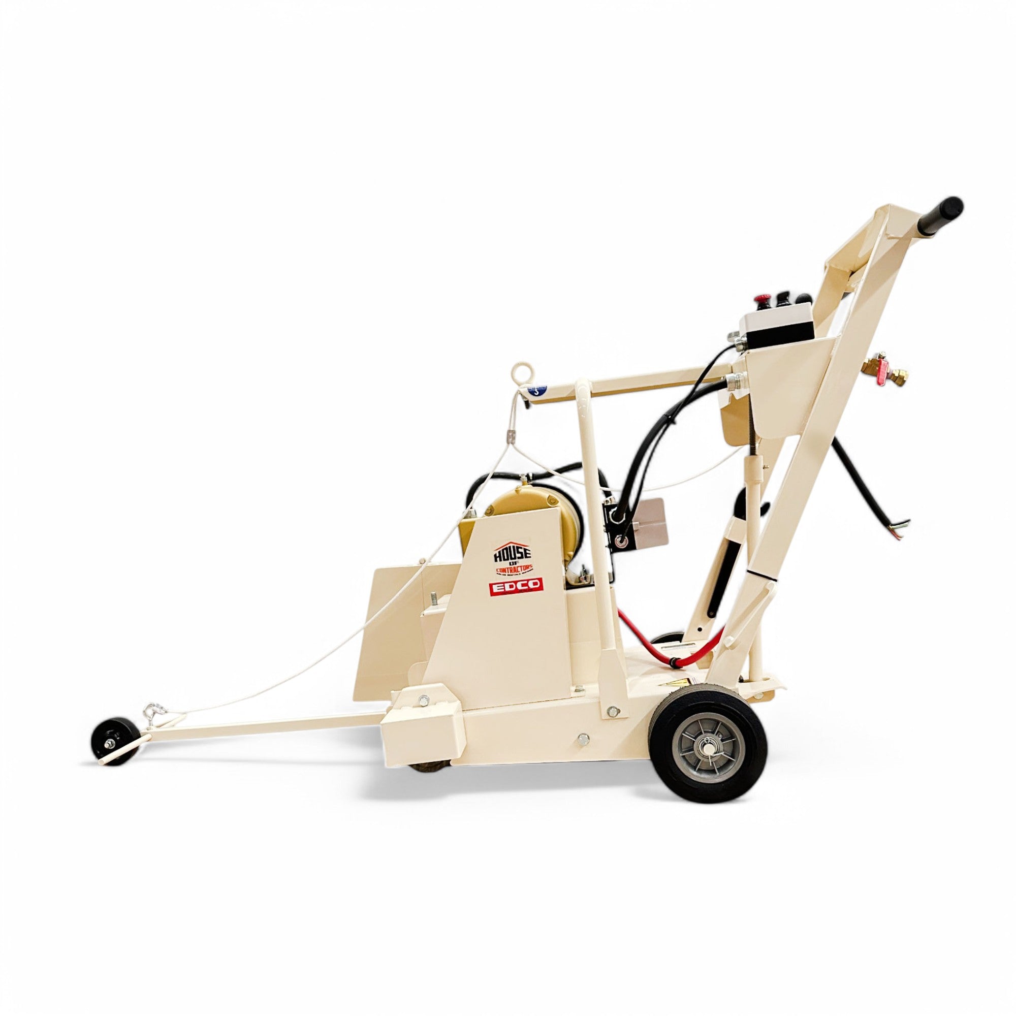 EDCO DS20E Walk-Behind Concrete Saw | 7.5 HP 230V/460V Three-Phase