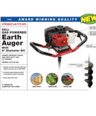 EA52 1 Man Auger 52CC + 6 Inch Bit