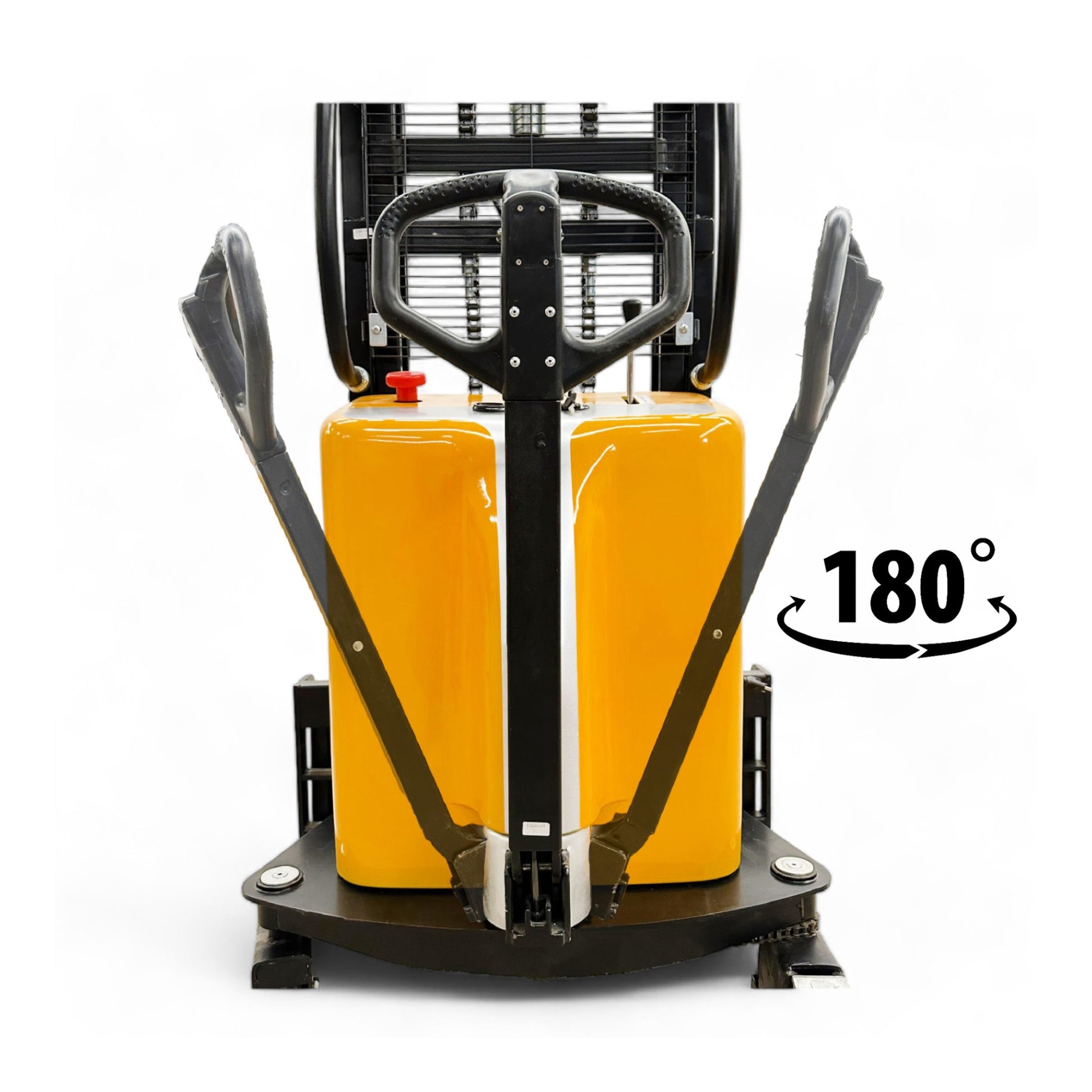 EMS1035 - Semi Electric Thin Leg Stacker 1000 kg (2204 lbs) + 138'' Capacity