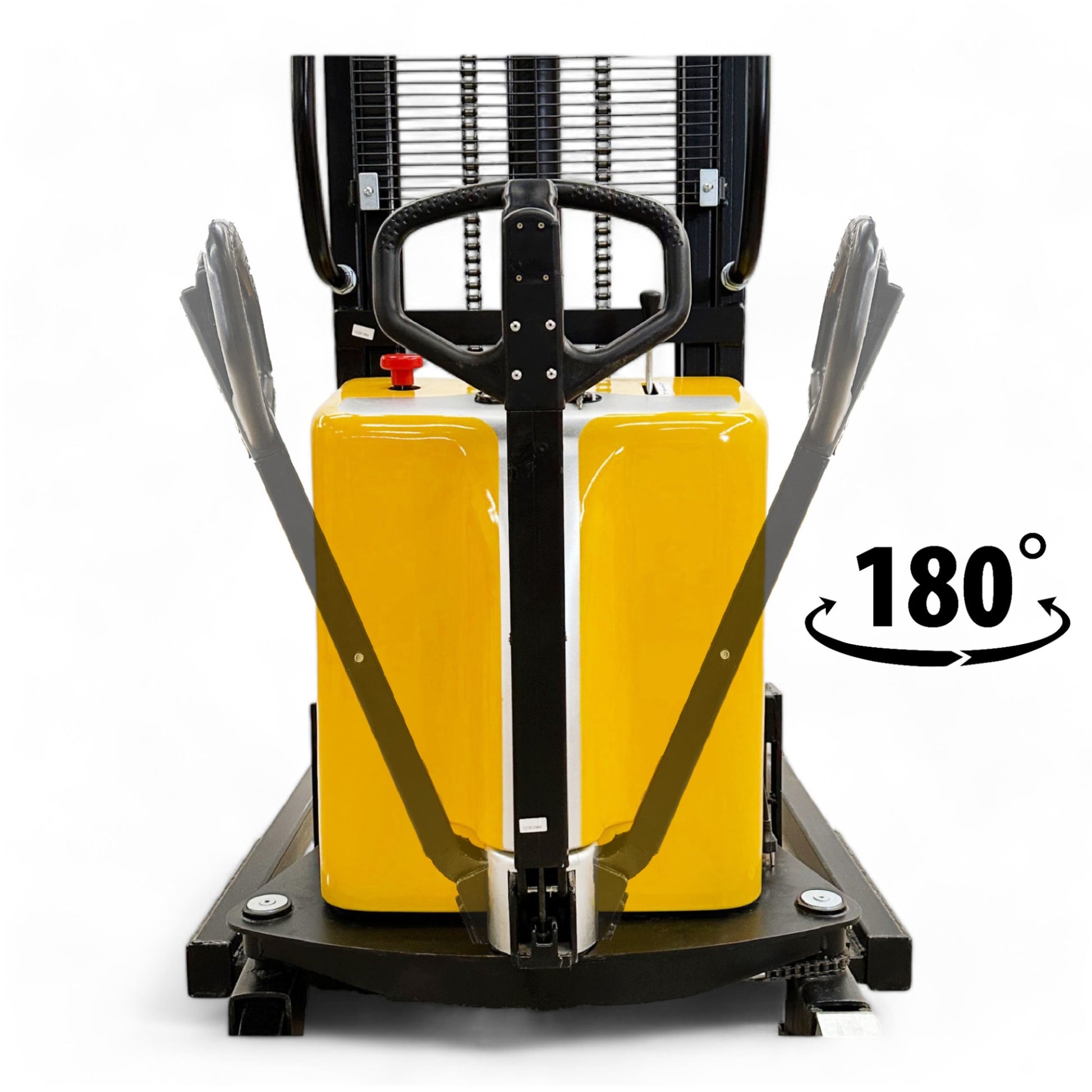 EMS1035W - 半电动宽腿堆高车 1000 公斤（2204 磅）+ 138 英寸容量