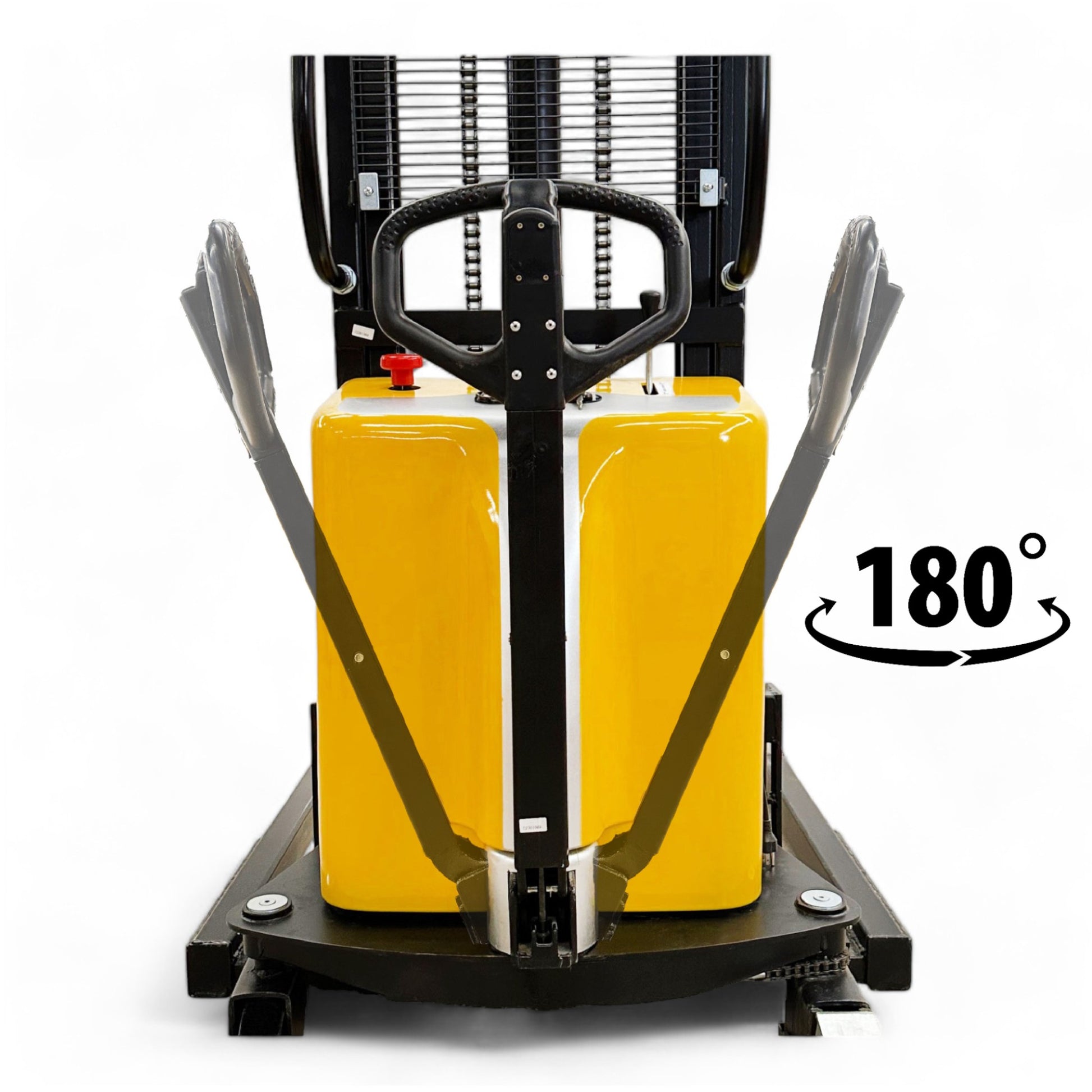 HOC EMS1035W Semi Electric Wide Leg Stacker - 1000 kg (2204 lbs), 138 Inch Capacity, CSA and UL Certified C
