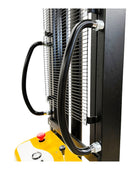 EMS1035W - Semi Electric Wide Leg Stacker 1000 kg (2204 lbs) + 138'' Capacity - CSA and UL Certified