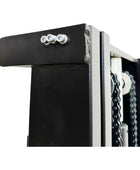 EMS1035W - Semi Electric Wide Leg Stacker 1000 kg (2204 lbs) + 138'' Capacity - CSA and UL Certified