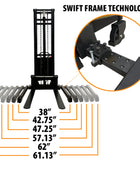 HOC EMS1035W Semi Electric Wide Leg Stacker - 1000 kg (2204 lbs), 138 Inch Capacity, CSA and UL Certified B