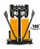 EMS1520 - Semi Electric Thin Leg Stacker 1500 kg (3307 lbs) + 78'' Capacity