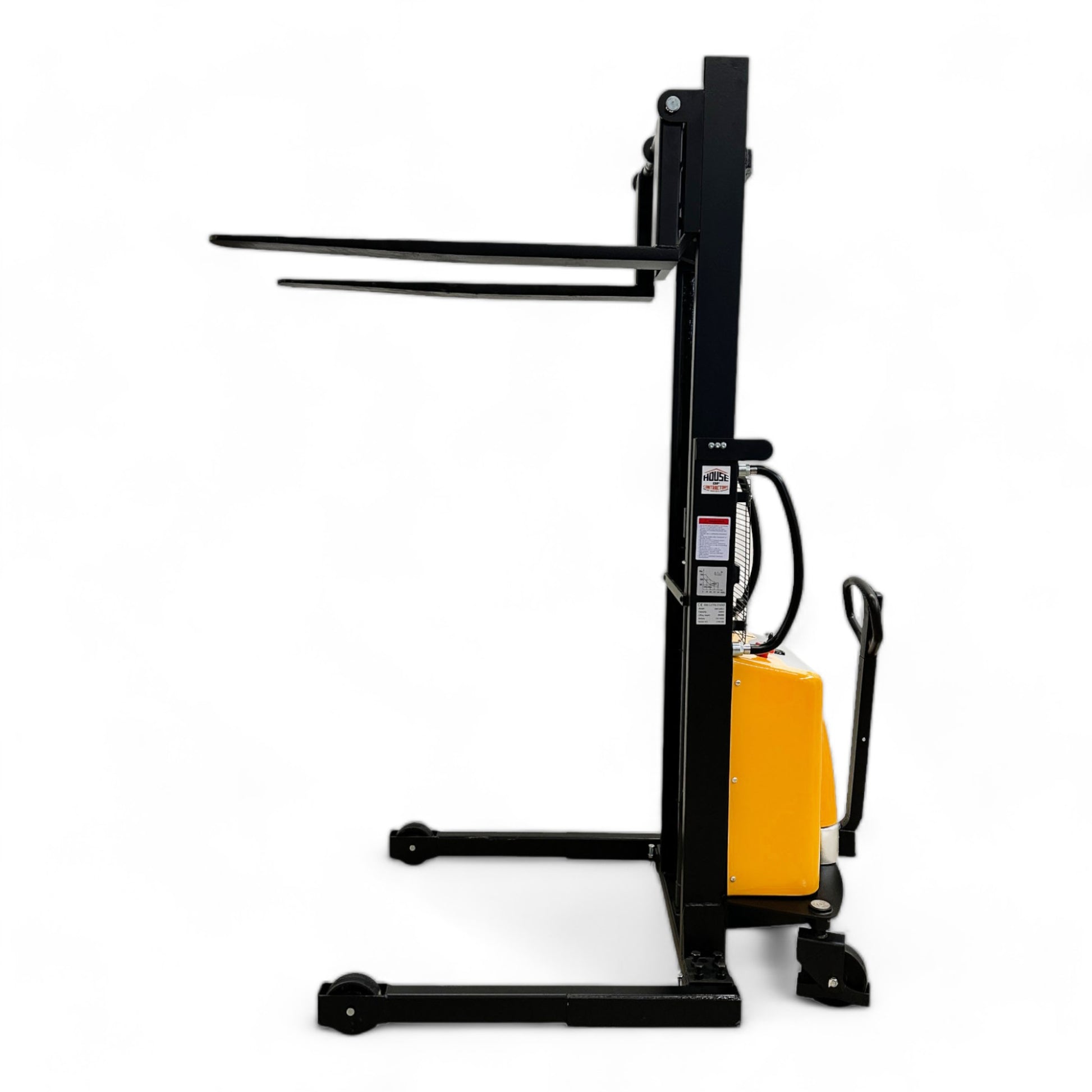 EMS1520W - Semi Electric Wide Leg Stacker 1500 kg (3307 lbs) + 78'' Capacity