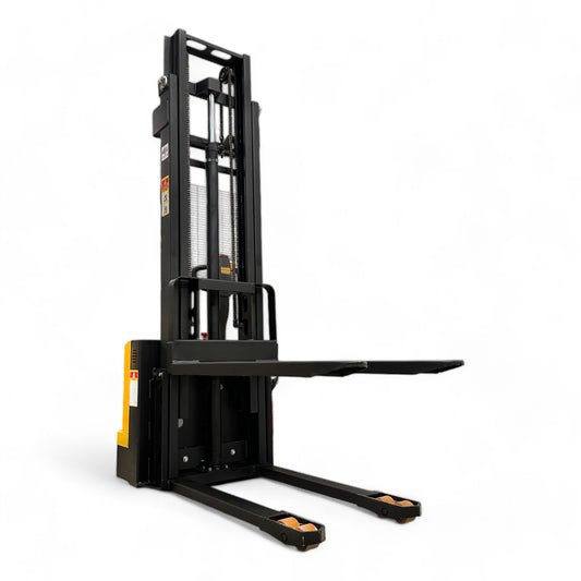 ESC12M33T - Electric Thin Leg Stacker 1200 kg (2640 lbs) / 1500 kg (3307 lbs) + 130'' Capacity - CSA and UL Certified