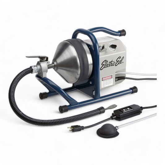 Electric Eel Model CT Drum Machine Auto Feed Drain Cleaner