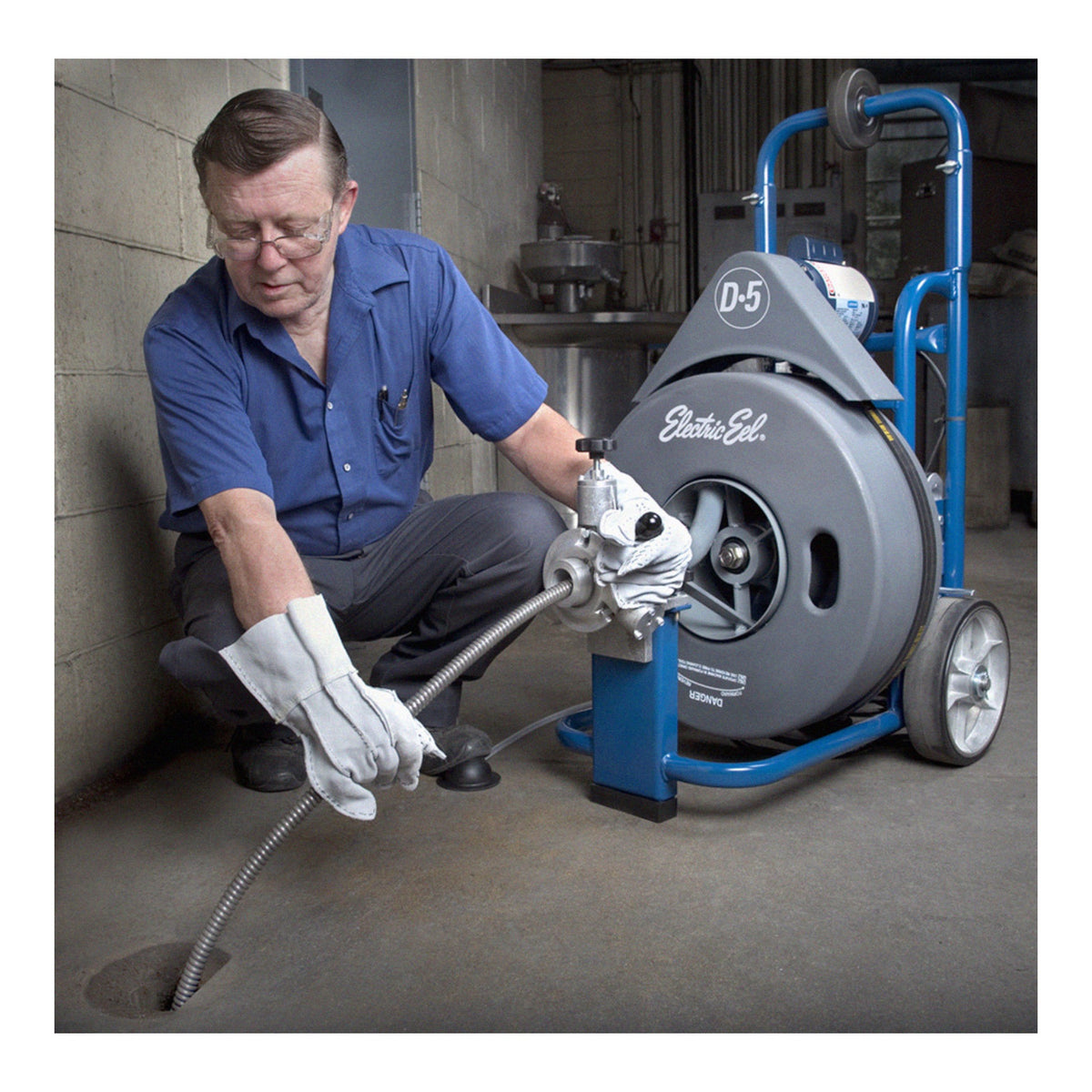 Electric Eel Model D5 Drum Machine Drain Cleaner — House Of Contractors ...