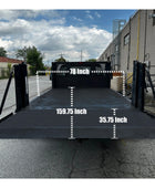 2012 Ford F-350 Flatbed Truck with Drop-Down Side Rails and Hydraulic Liftgate Z3