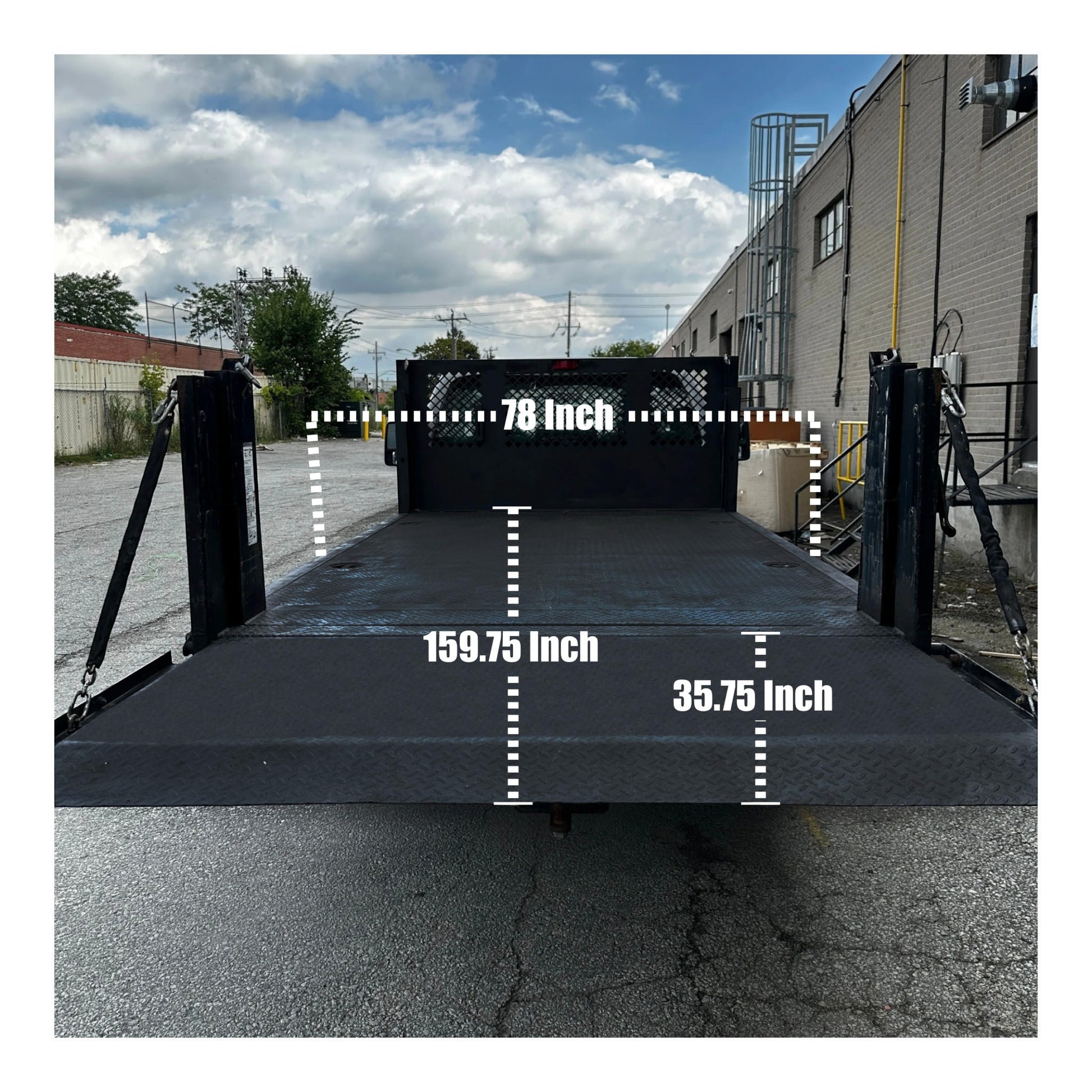2012 Ford F-350 Flatbed Truck with Drop-Down Side Rails and Hydraulic Liftgate Z3