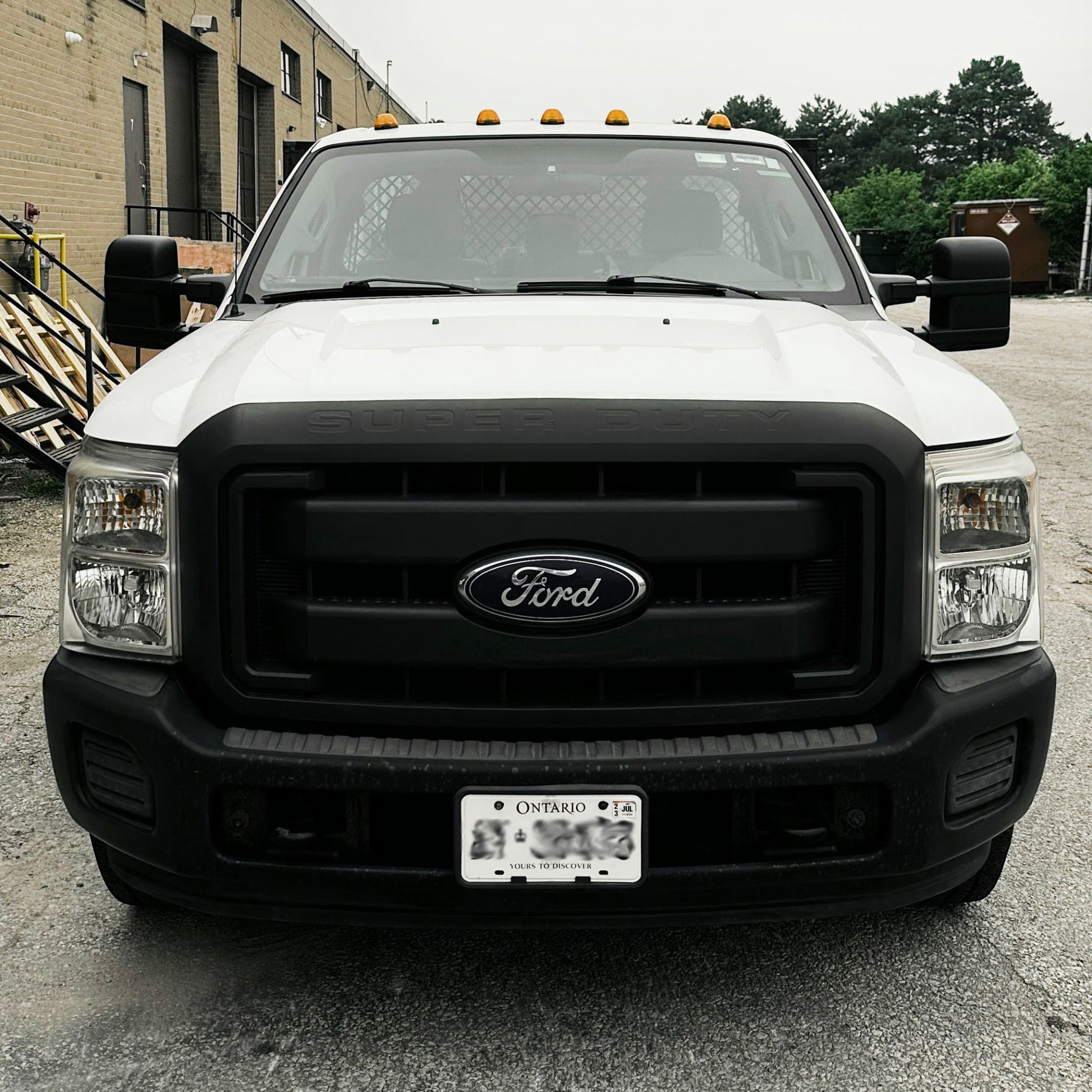 2012 Ford F-350 Flatbed Truck with Drop-Down Side Rails and Hydraulic Liftgate B