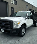 2012 Ford F-350 Flatbed Truck with Drop-Down Side Rails and Hydraulic Liftgate A