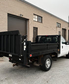 2012 Ford F-350 Flatbed Truck with Drop-Down Side Rails and Hydraulic Liftgate J