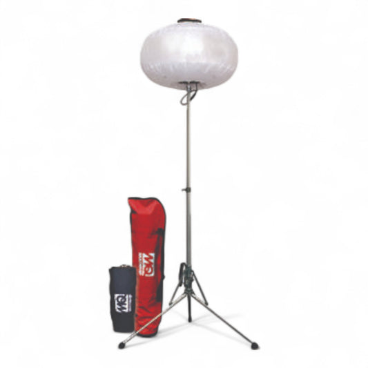 Multiquip GB3LED 300 W LED non-glare balloon light with tripod stand