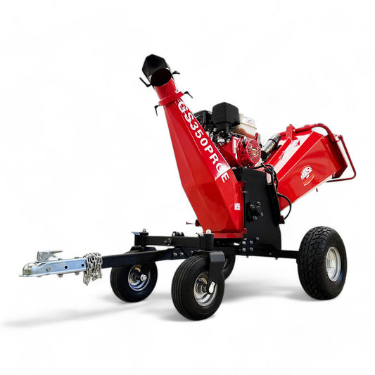 GS350PROE Honda 13 HP 6 Inch Towable Wood Chipper with Electric Start