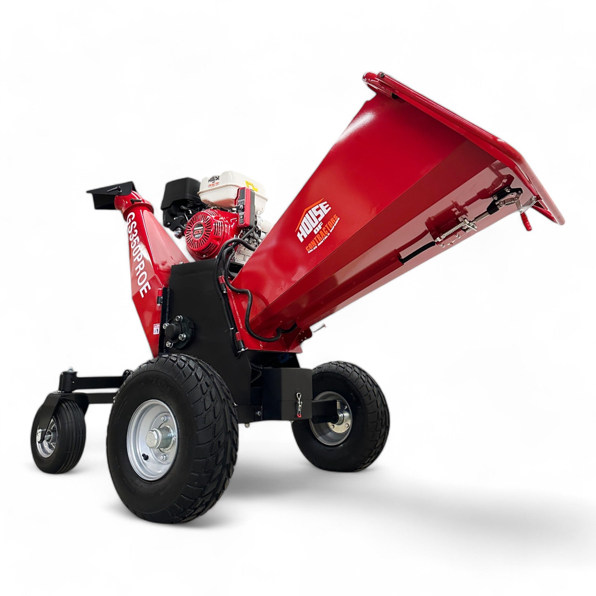 HOC GS350PROE Honda GX390 13 HP 6-Inch Commercial Towable Wood