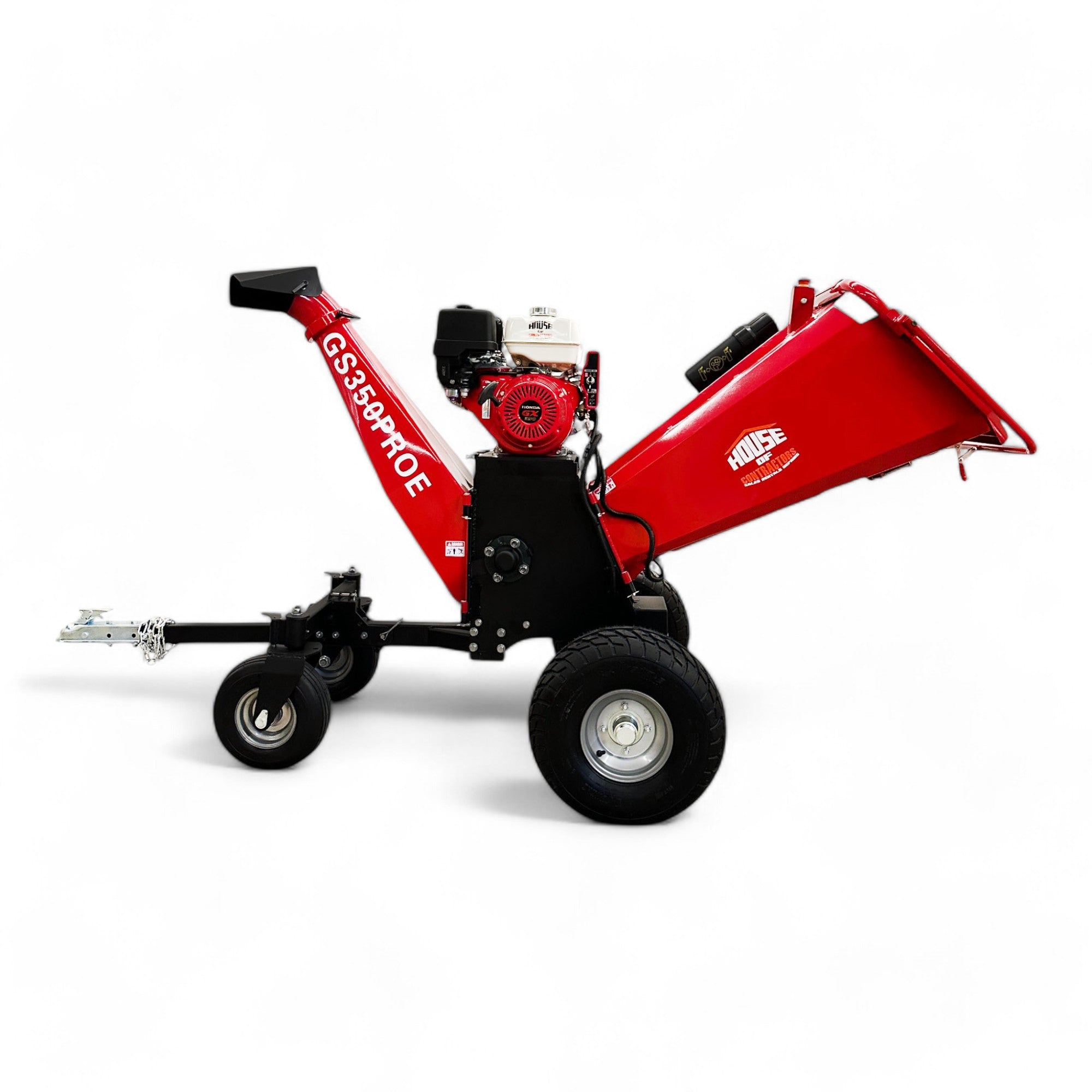 HOC GS350PROE Honda GX390 13 HP 6-Inch Commercial Towable Wood