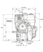 Honda GX270 9 HP Engine