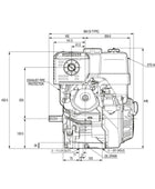 Honda GX390 13 HP Engine