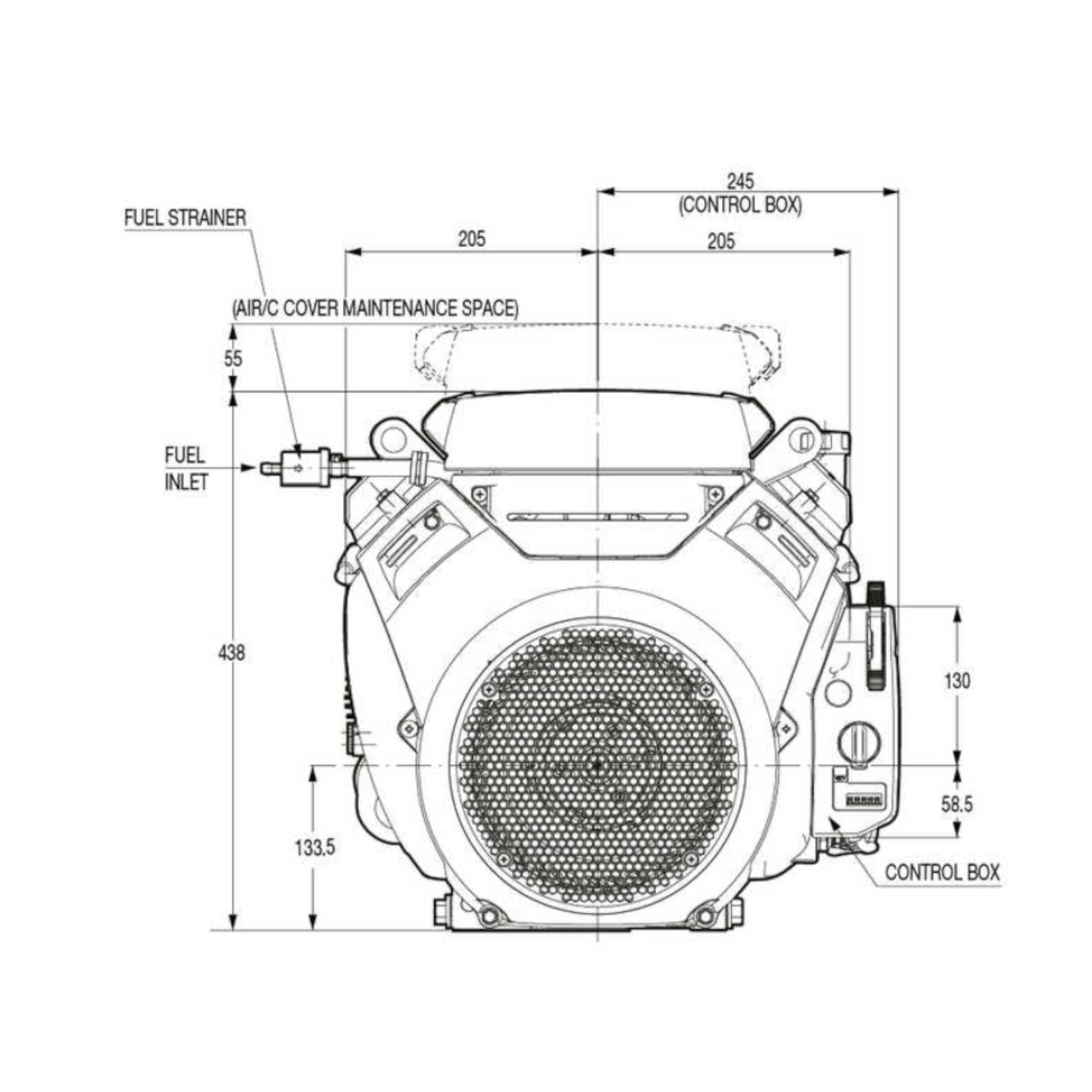 Honda GX690 22.1 HP Engine — House Of Contractors Inc.