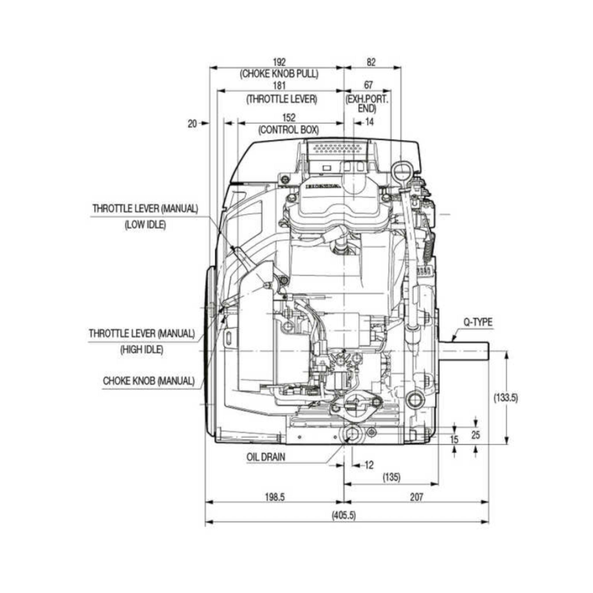 Honda GX690 22.1 HP Engine — House Of Contractors Inc.
