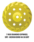 Accessoires Edco 7 pouces Turbo Edge Grinder