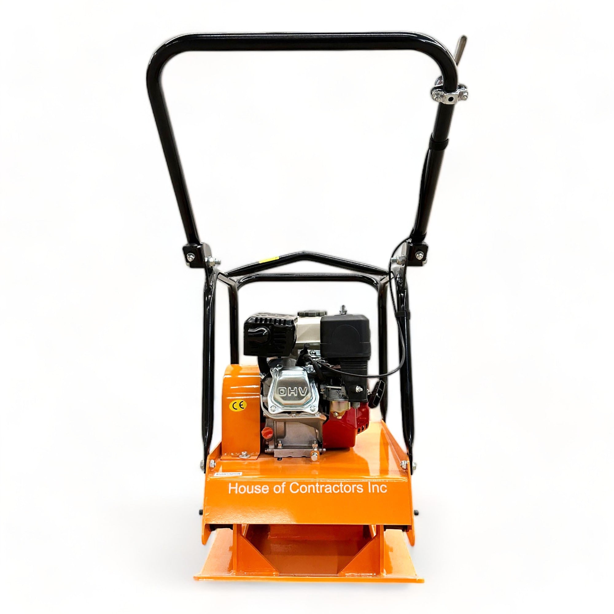 HC120 18 Inch Commercial Honda GX160 Plate Compactor + Wheel Kit