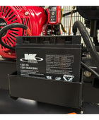 HOC60GAC Industrial Compresseur d'air monté de camion de 60 gallons, Honda GX390 13 HP Moteur, réservoir horizontal, pression maximale de 175 psi