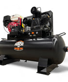 HOC60GAC Industrial 60 Gallon Truck Mounted Air Compressor, Honda GX390 13 HP Engine, Horizontal Tank, 175 PSI Max Pressure