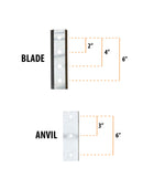 HOC8A/HOC8H PTO Wood Chipper Blades