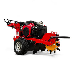 HOC911 Self Propelled Swivel Head Stump Grinder, Honda GX690 22.1 HP Electric Start, 18 Inch Above Ground Grinding, 12 Tungsten Carbide Teeth