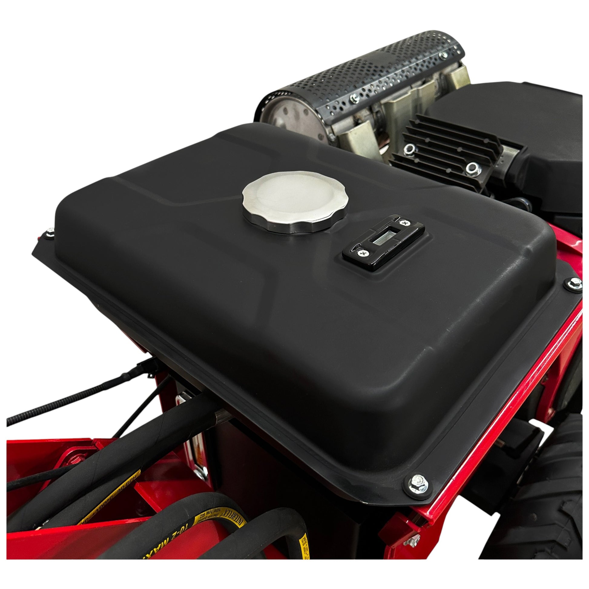 HOC911 Self Propelled Swivel Head Stump Grinder with Honda GX690 22.1 HP Electric Start engine, 18-inch above-ground grinding depth, and 12 Tungsten Carbide Teeth – House of Contractors Inc.